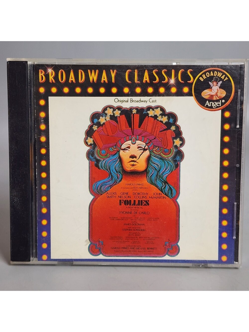 Broadway Classics Follies Original Broadway Cast Recording CD Angel Records 1971